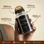 Black Girl Vitamins - Gominolas de Musgo Irlandés con 92 Minerales - Vegano, Sin Gluten, Halal (Frutos del Bosque, 30 Días)
