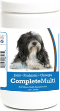 Healthy Breeds Lhasa Apso Multivitamínico Completo Masticable 120 unidades