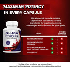 Gluco Proven Cápsulas - Suplemento Multivitamínico (60 Cápsulas)