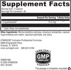 XYMOGEN MitoPrime - Suplemento de L-Ergotioneína - Apoyo Antioxidante Mitocondrial y Celular - Sin Gluten, Vegano y No GMO - 30 Cápsulas