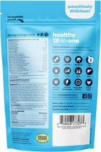 12-in-1 Complete Multivitamin for Dogs | 60 Chewables con Glucosamina, Condroitina y Probióticos Digestivos - Ready Pet Go!