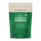Dr. Mercola Polvo de Verduras Fermentadas Ecológicas - Apoya la Salud Digestiva y Celular - Certificado Ecológico, Sin OGM y Sin Soja - 269 g (90 Dosis)