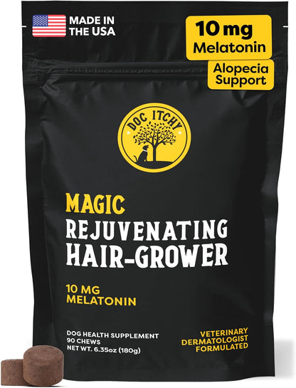 Doc Itchy Rejuvenating Hair-Grower Chews para Perros - 90 Unidades – Image 1