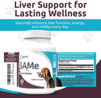 SAM-e para perros adultos medianos y grandes, 60 comprimidos, 200 mg de S-Adenosil-L-Metionina Activa