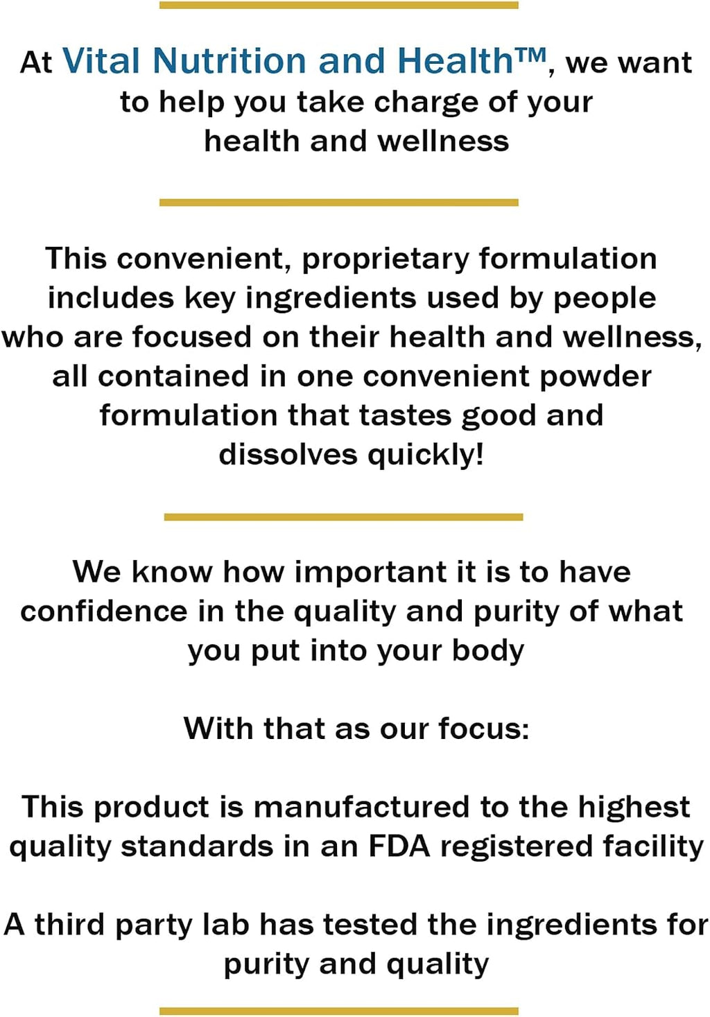 Vital Nutrition and Health Polvo All-in-One: Proteína, Colágeno, Creatina, Resveratrol, Espermidina, Ácido Hialurónico, CoQ10 + Vitaminas Clave