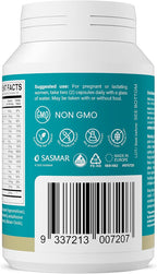 Conceive Plus Vitaminas Prenatales con Ácido Fólico, DHA y Colina - 60 Cápsulas Veganas