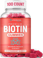 LifeCentric Health Biotina 10000mcg Gominolas Veganas para Adultos