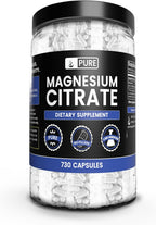 Citrato de Magnesio de Pure Original Ingredients (730 Cápsulas)
