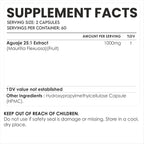 Amalth Aguaje Curves Cápsulas para Mujer 1000 mg - Extracto de Aguaje de Perú - 120 Cápsulas - Suplemento Natural No-GMO