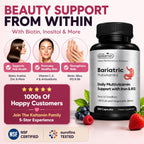 Kaitamin Multivitamínico Bariátrico con Hierro – 120 Cápsulas Líquidas (60 Días)
