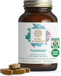PURE SYNERGY PureNatal Vitaminas Prenatales - 120 Comprimidos Veganos