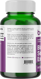 Infinite Age Extracto Seco Orgánico de Semilla de Comino Negro - 60 Cápsulas
