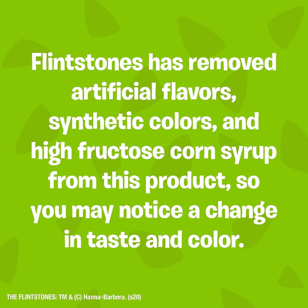 Flintstones Plus Iron Vitaminas Masticables con Hierro - 60 unidades
