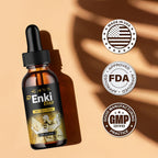 Enki Elixir Drops Fórmula Saludable – Gotas Líquidas Naturales Extra Fuerza (5 Paquete – Suministro para 5 Meses)
