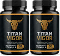 Titan Vigor - Fórmula de Alto Rendimiento para Hombres, 120 Cápsulas