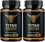 Titan Vigor - Fórmula de Alto Rendimiento para Hombres, 120 Cápsulas