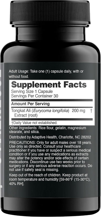 Nugenix Essentials Tongkat Ali para Hombres - Extracto de Longjack 200 mg, 30 Cápsulas – Image 3
