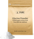 PURE ORIGINAL INGREDIENTS Glicina en Polvo (4 oz) - No GMO, Aminoácido No Esencial