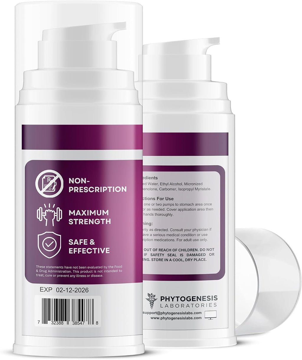 Phytogenesis Pregnenolona 30 mg Gel Tópico