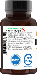 MONOHERB Naringina 500 mg - 90 Cápsulas Vegetales - 90 Dosis