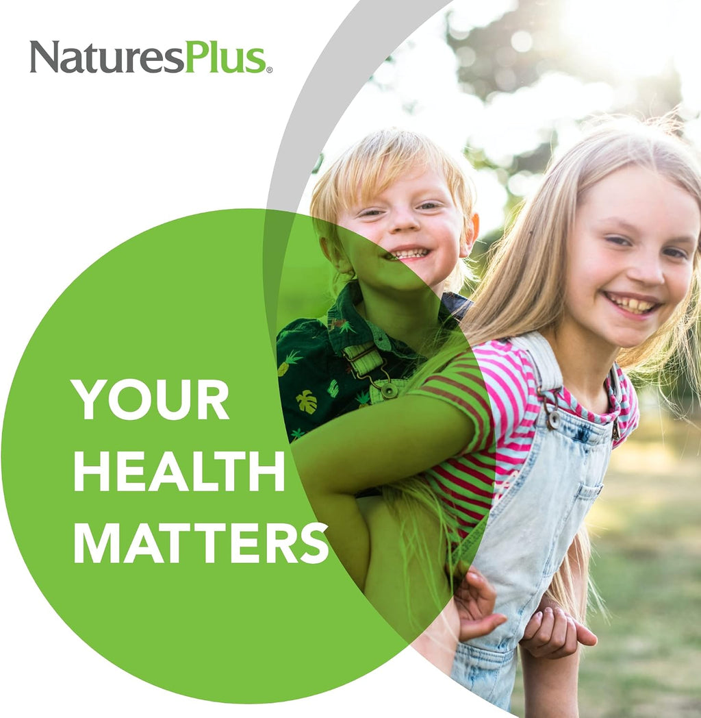 NaturesPlus Children’s Vita-Gels Multivitamínico infantil - 90 Cápsulas Blandas - Sabor Naranja Natural - Sin Gluten