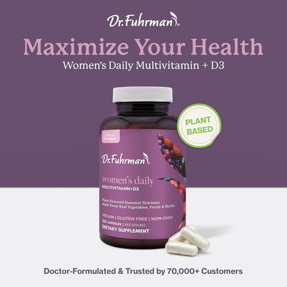 Dr. Fuhrman Multivitamínico para Mujeres, – Fórmula completa: Busca un multivitamínico que cubra las necesidades – Image 7