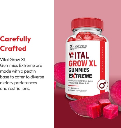 Justified Laboratories Vital Grow XL Gummies – La función normal del sistema inmunitario. – Image 5