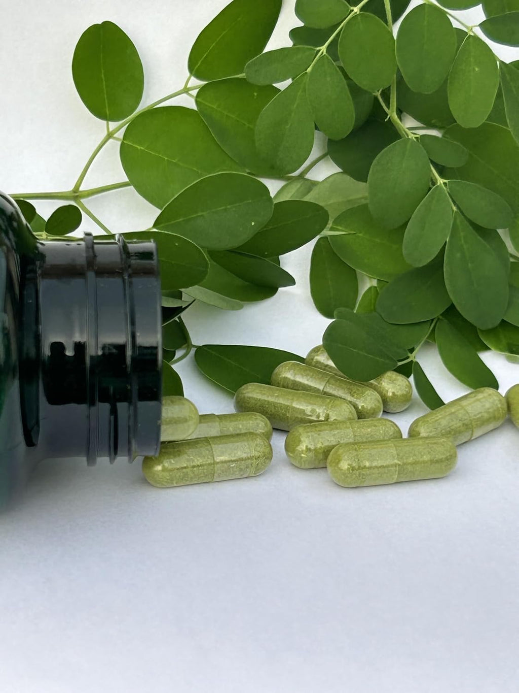 Jamaican Moringa Capsules – 100% Natural Ingredients – 90 Cápsulas, 500mg – con Cúrcuma & Jengibre