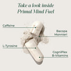 Primal Mind Fuel - Suplemento Nootrópico para el Enfoque y la Claridad Mental (30 Cápsulas)