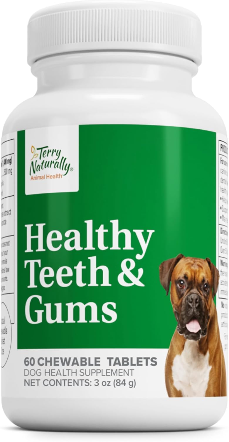 EuroPharma (Terry Naturally) Healthy Teeth & Gums 60 Comprimidos Masticables