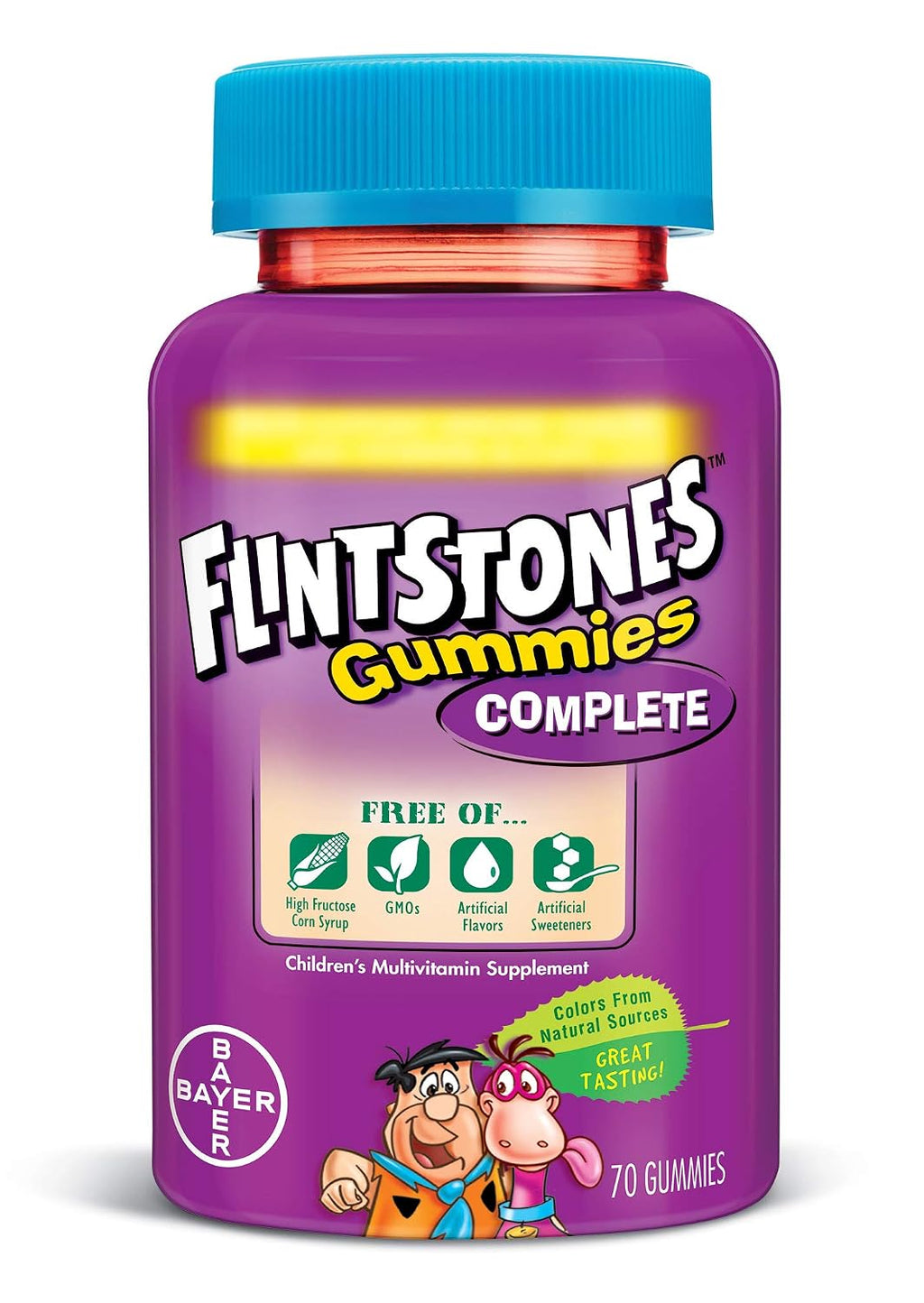 Flintstones Gomitas Multivitamínicas para niños, 70 unidades