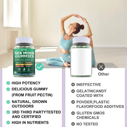 Fitfido Gominolas de Musgo de Mar Irlandés – Black seed oil (Nigella sativa): Conocido por apoyar la salud – Image 6