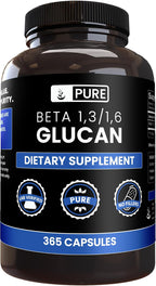 PURE ORIGINAL INGREDIENTS Beta Glucan 1,3/1,6 - 365 Cápsulas
