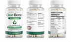 Clear-Biotic Acné Píldoras Probióticas con Vitaminas A, C, E, B2 - 60 Cápsulas