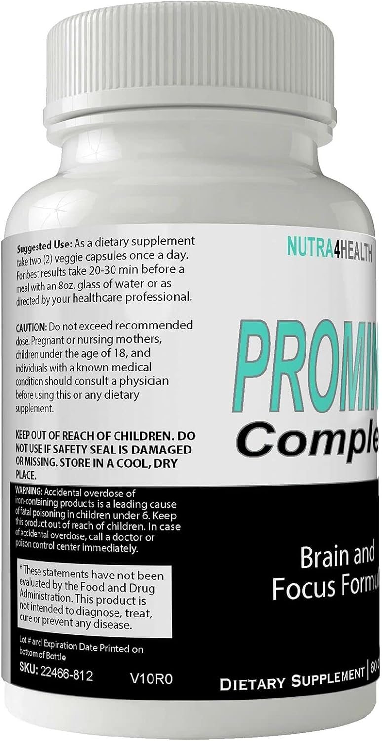 Pro Mind Complex Mind Tech Nootropic Original - Potenciador Cerebral - 60 Cápsulas