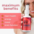 Results RNA - Advanced Cellular Vitamin B12 Spray - Metilcobalamina 1500 mcg - 60 Servicios
