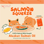 Spoonful Salmon Squeeze - Aceite de Salmón Salvaje de Alaska 2000 mg, 60 perlas