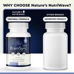 BrainSync – Probiótico 3.6 Mil Millones de UFC, 30 Comprimidos (Suministro para 6 Meses)