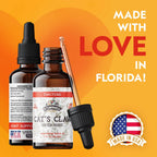 Extracto Líquido de Uña de Gato sin Alcohol, 60 ml - FLORIDA HERBS