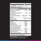 Livingood Daily Nerve Support Supplement - Complemento para el Sistema Nervioso 12-en-1 con B12 Metilada, Folato, Benfotiamina, Ácido Alfa Lipoico y Matricaria - Sin Gluten, No GMO - 60 Cápsulas