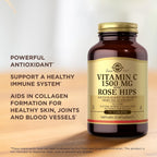 Solgar Vitamina C 1500 mg con Rosa Mosqueta – 90 Comprimidos