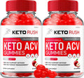 Keto Rush ACV Gummies Advanced (2 Pack) - 120 Gomitas con ACV y B12