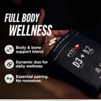 FITAID Essentials Vitamina D3 K2 5000 IU, 120 Cápsulas Veganas