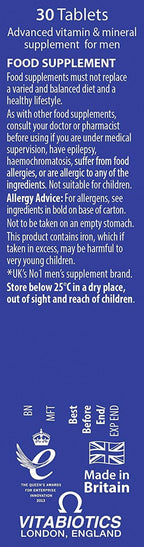 Vitabiotics Wellman Conception 30 Comprimidos