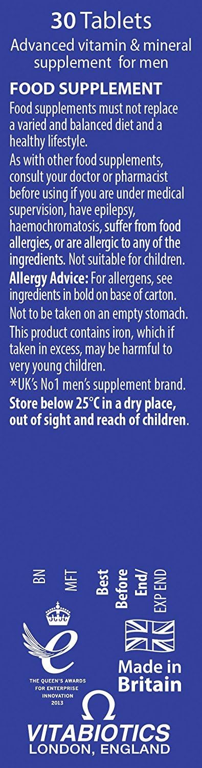 Vitabiotics Wellman Conception 30 Comprimidos