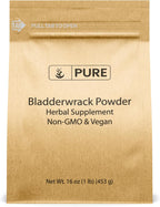 PURE ORIGINAL INGREDIENTS Bladderwrack en Polvo - Fucus Vesiculosus - Suplemento Herbal (227g)