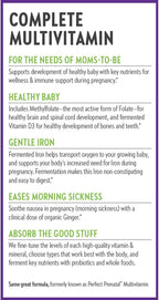New Chapter Advanced Perfect Prenatal Vitaminas Prenatales, 96 comprimidos