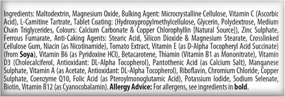Wellteen by Vitabiotics Him 30 comprimidos – Reducción del cansancio: Las vitaminas B6, B12 y C contribuyen al – Image 3