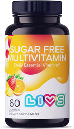 LIVS Multivitamínico en Gominolas sin Azúcar para Adultos y Niños – 60 Gomitas Veganas