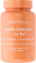 Dermala #FOBO SUPPLEMEANT to Be Acné - Suplemento con Prebióticos, Probióticos, Vitaminas y Zinc